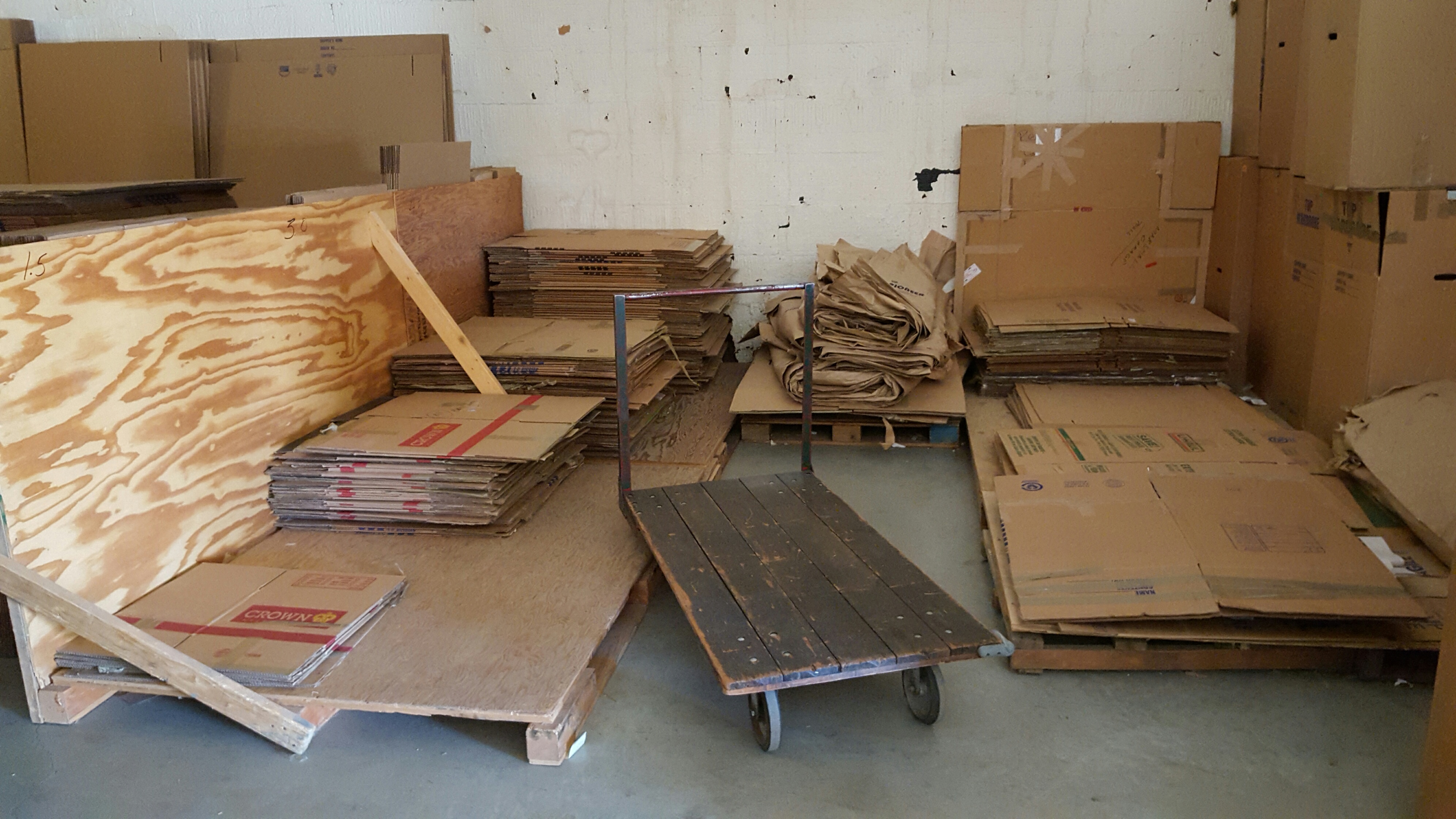 Good Used Material. Free to Customers with signed Estimate.