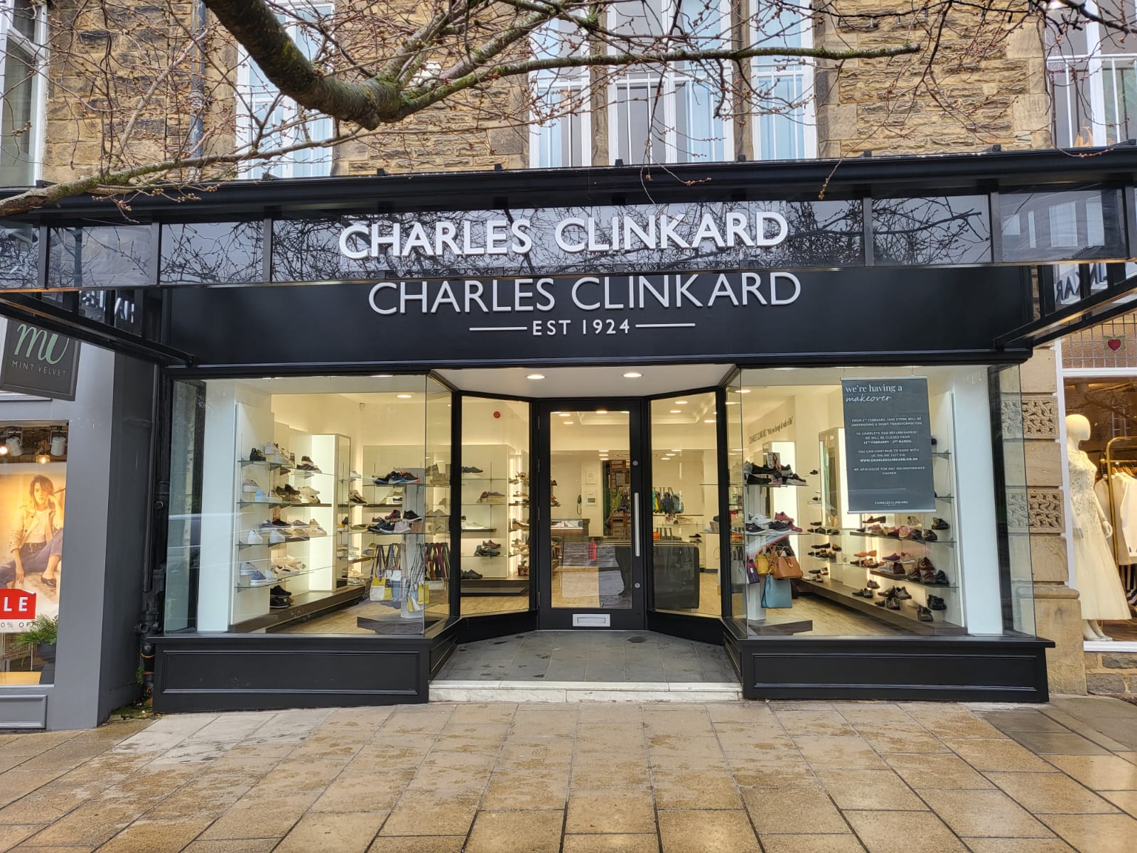 Located in The Grove, which is the main shopping area, our Ilkley store stocks a wide range of footw Charles Clinkard Ilkley Ilkley 01943 889452