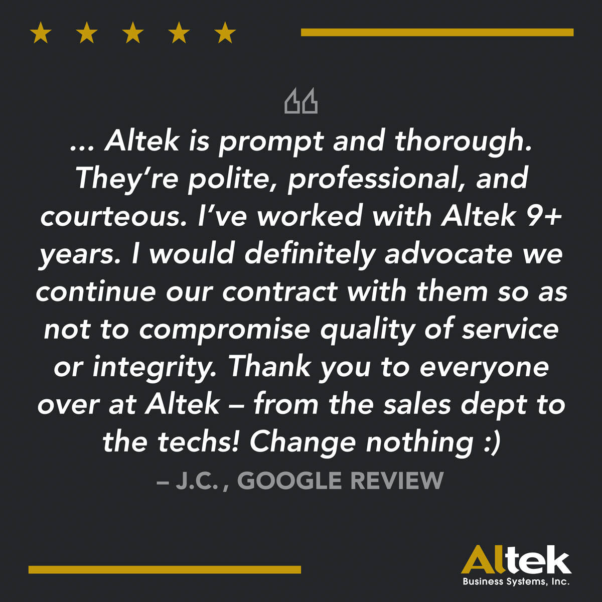 Image 3 | Altek Business Systems - Telford