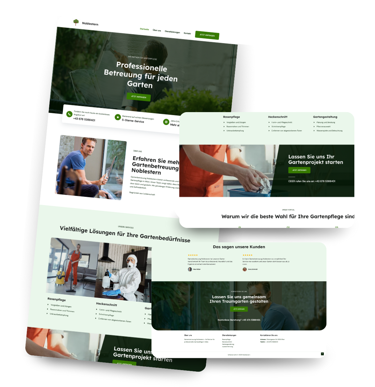Bilder webseita Webdesign