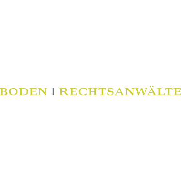 Boden Rechtsanwälte in Düsseldorf - Markenrecht, Wettbewerbsrecht und Urheber & Medienrecht in Düsseldorf - Logo