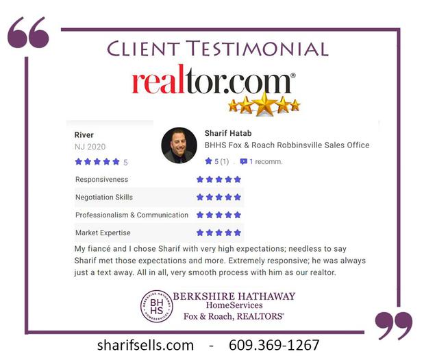 Images BHHS Fox & Roach Licensed Realtor in NJ & PA - Sharif Hatab