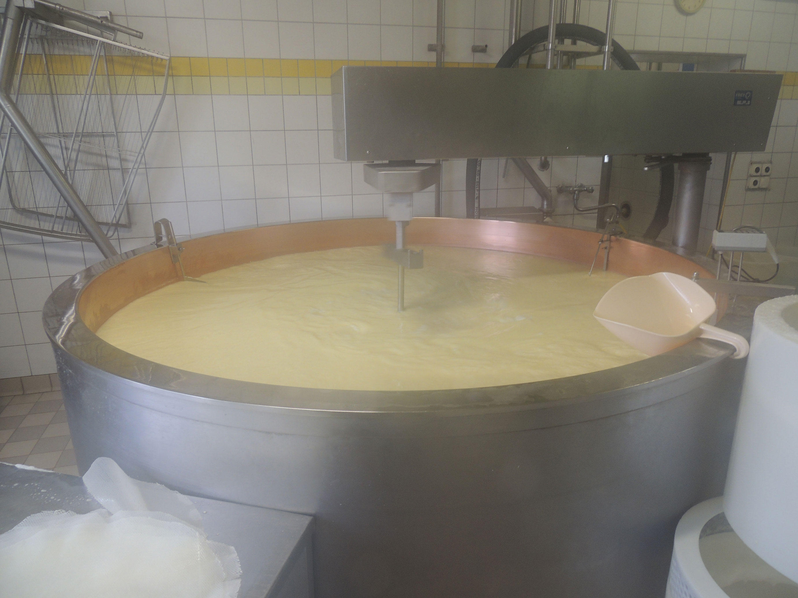 Walter und Hanni Reist, Fromagerie et Laiterie, Route de Chenaux 11 in Lugnorre