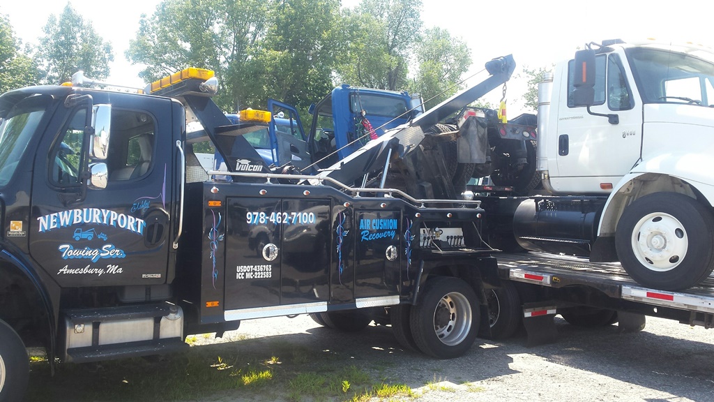 Stuck on the side of the road? Call for a tow!