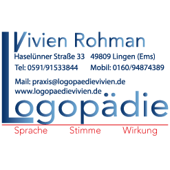 Logo Logopädische Praxis Vivien Rohman