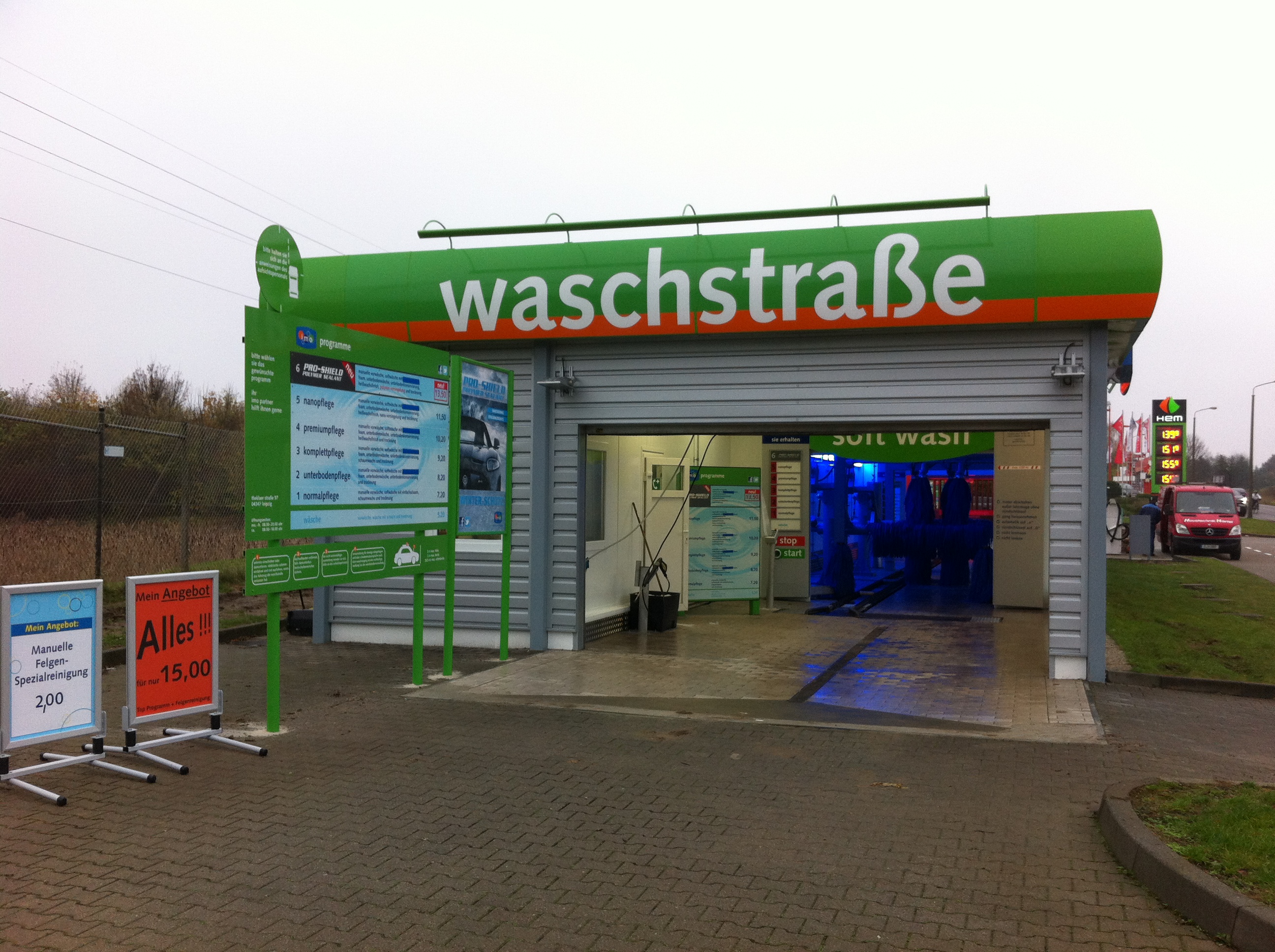 IMO Car Wash, Theklaer Str. 94 in Leipzig