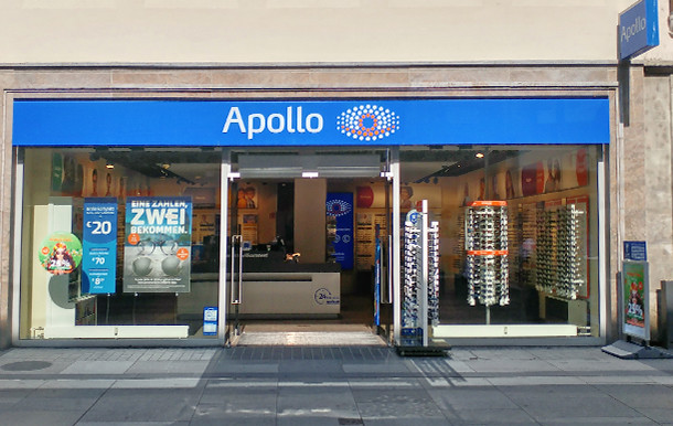Bild 1 Apollo-Optik in Würzburg