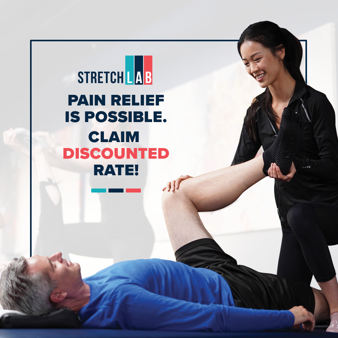 Stretching helps to alleviate muscle tension, reducing pain in sore areas and joint pain as well as aid in injury and pain prevention.