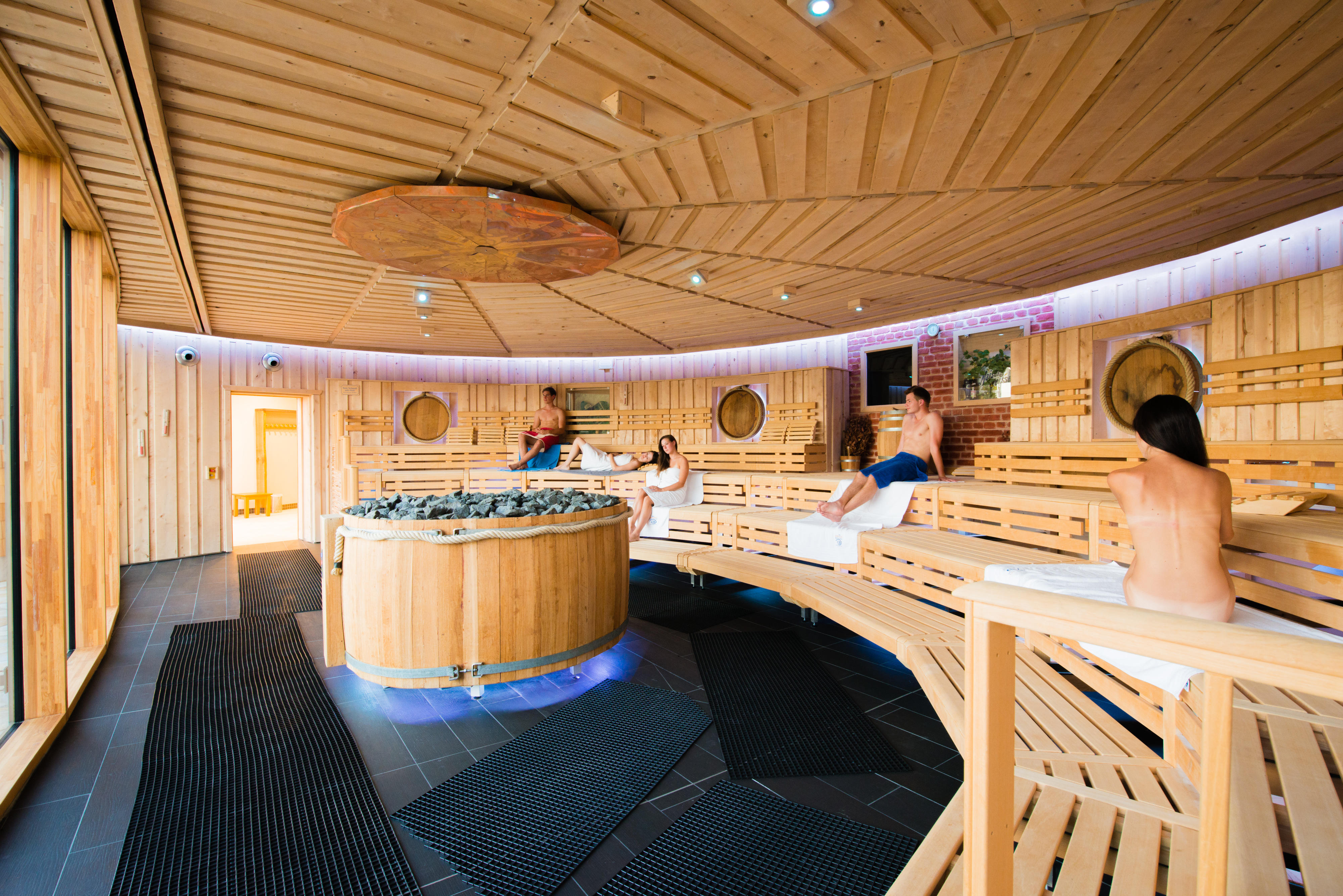 Fränkische Bier- und Genuss-Sauna in der Therme Obernsees