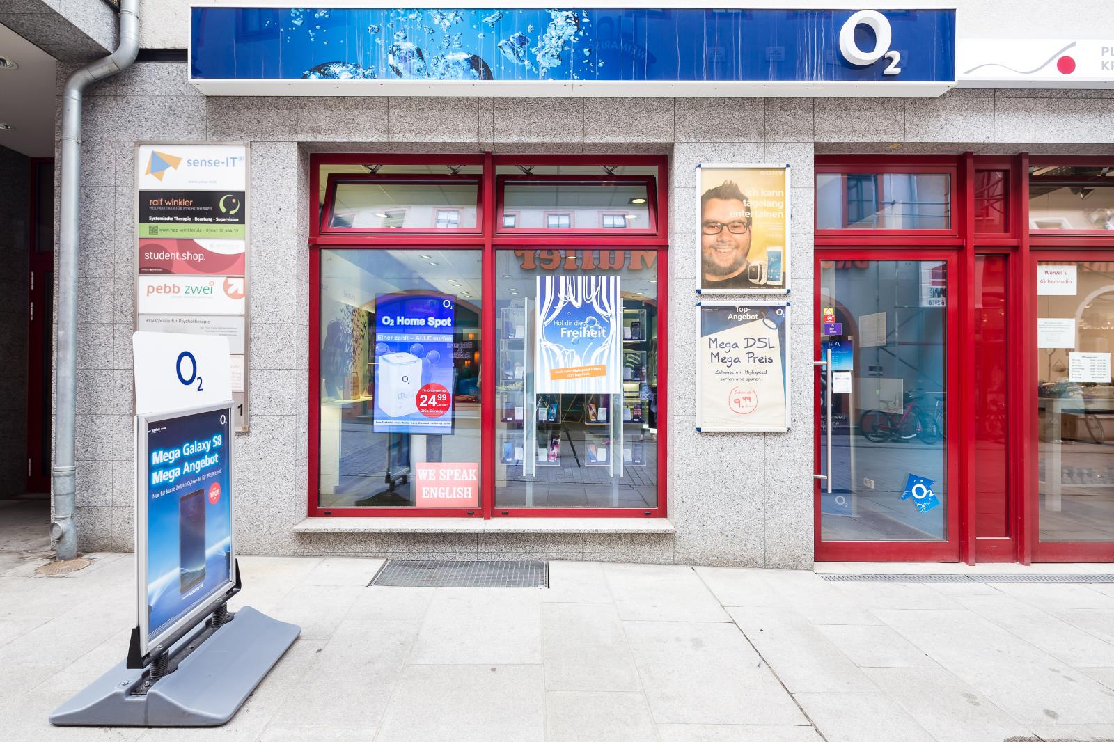 o2 Shop, Unterm Markt 1 in Jena