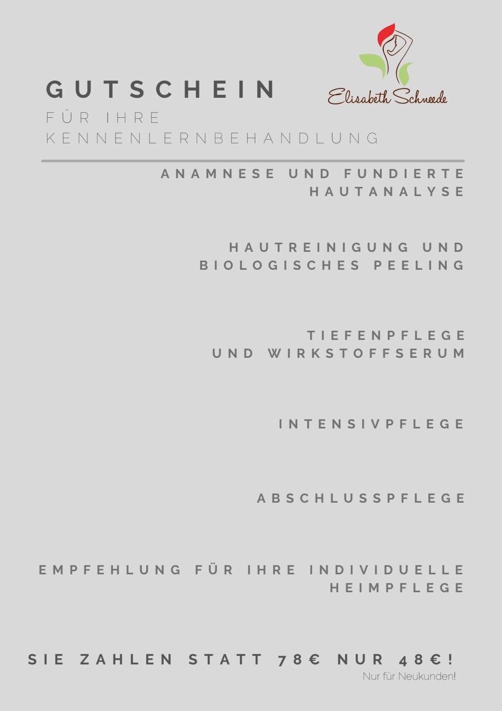 Kosmetikstudio für die Sinne - Elisabeth Schneede, Oberstraße 2 in Bad Salzdetfurth