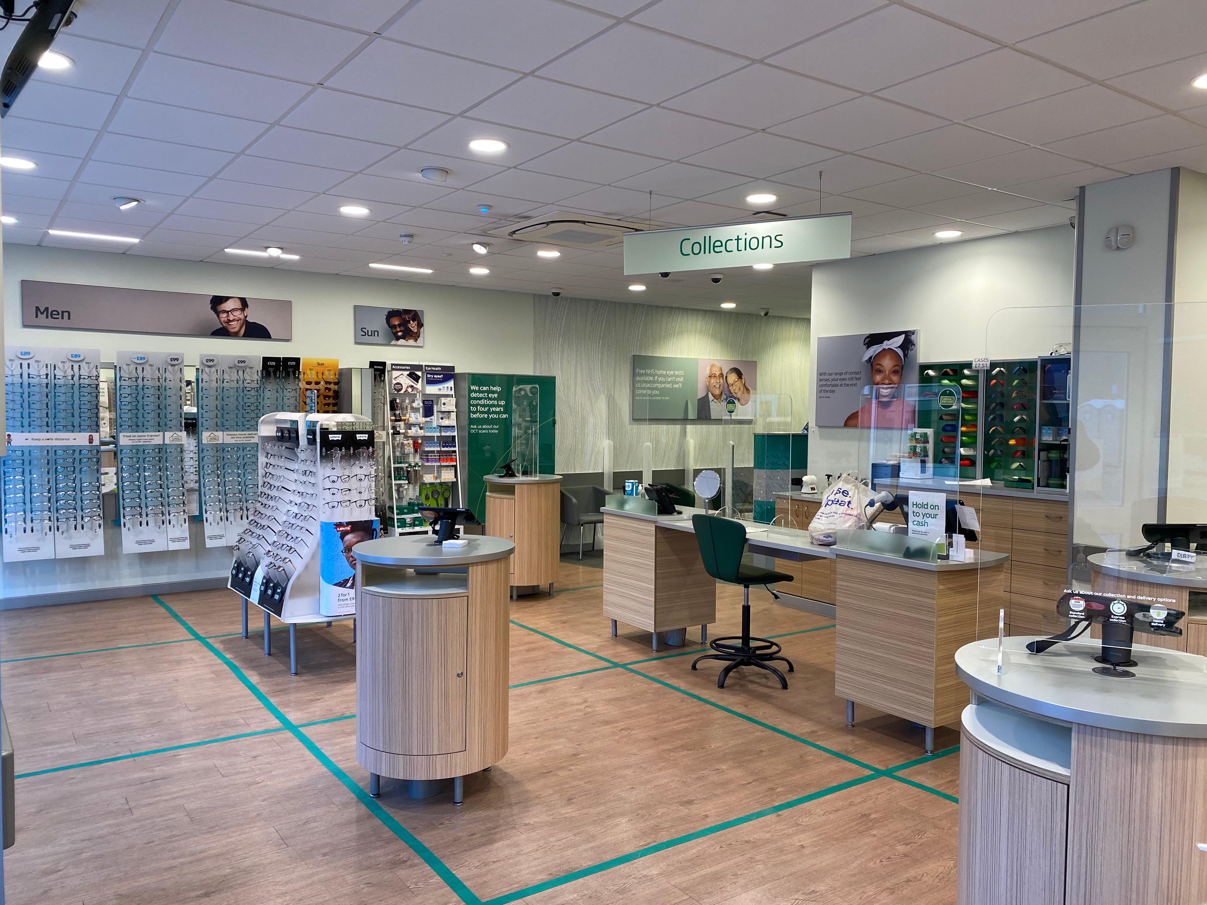 Specsavers Camberley interior Specsavers Opticians and Audiologists - Camberley Camberley 01276 677686