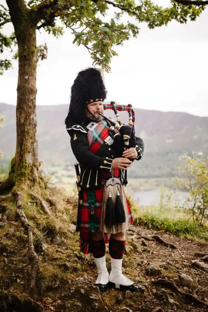 Images Andrew Paton Highland Bagpiper