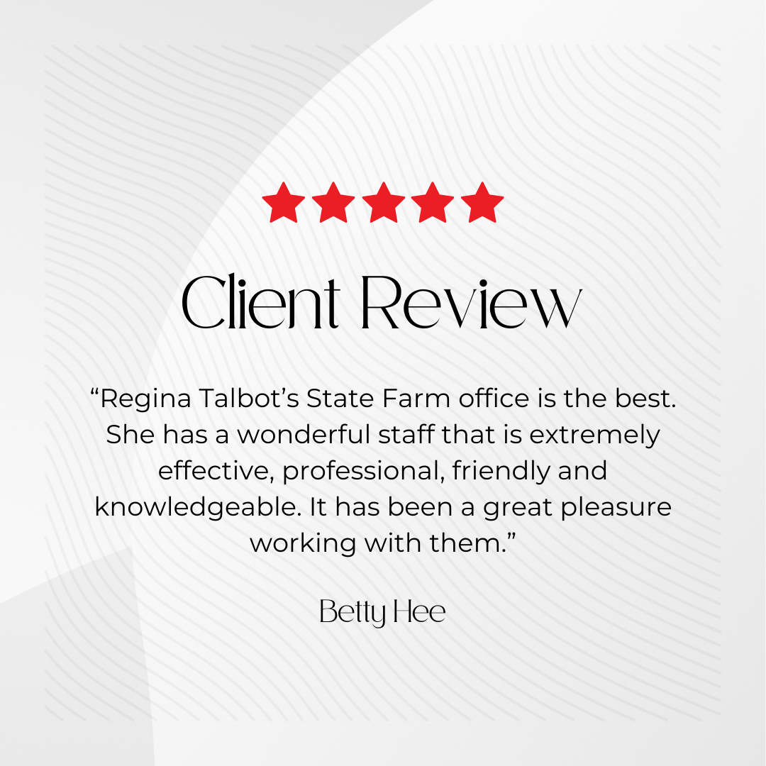 Regina Talbot - State Farm Insurance Agent Regina Talbot - State Farm Insurance Agent Monrovia (626)357-3401