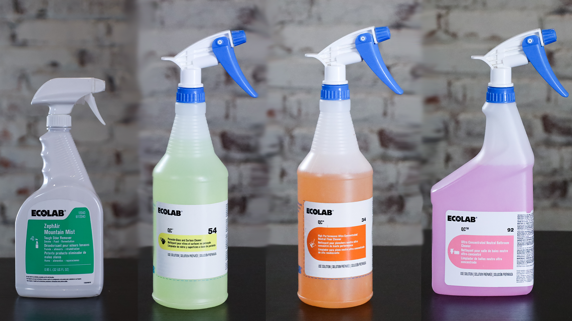 All bottled solutions