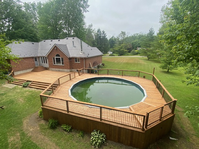 Images Bulldog Fence and Deck
