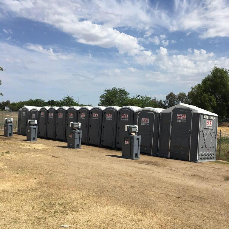 portapotty for large crowds events, ada handi cap handwash portable toilets