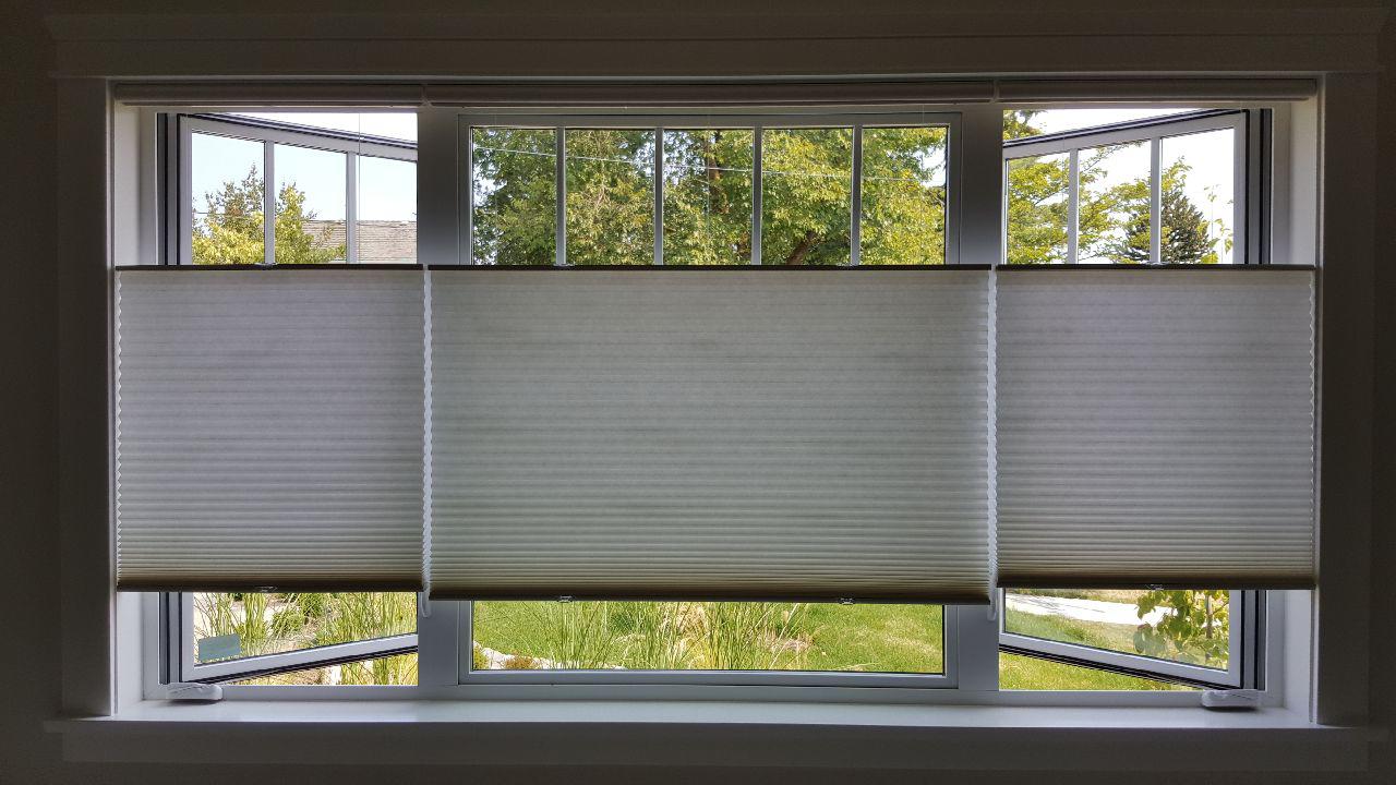 Cellular Shades by Budget Blinds of New Westminster & Surrey are a popular option for controlling li Budget Blinds of New Westminster & Surrey Port Coquitlam (604)359-9655