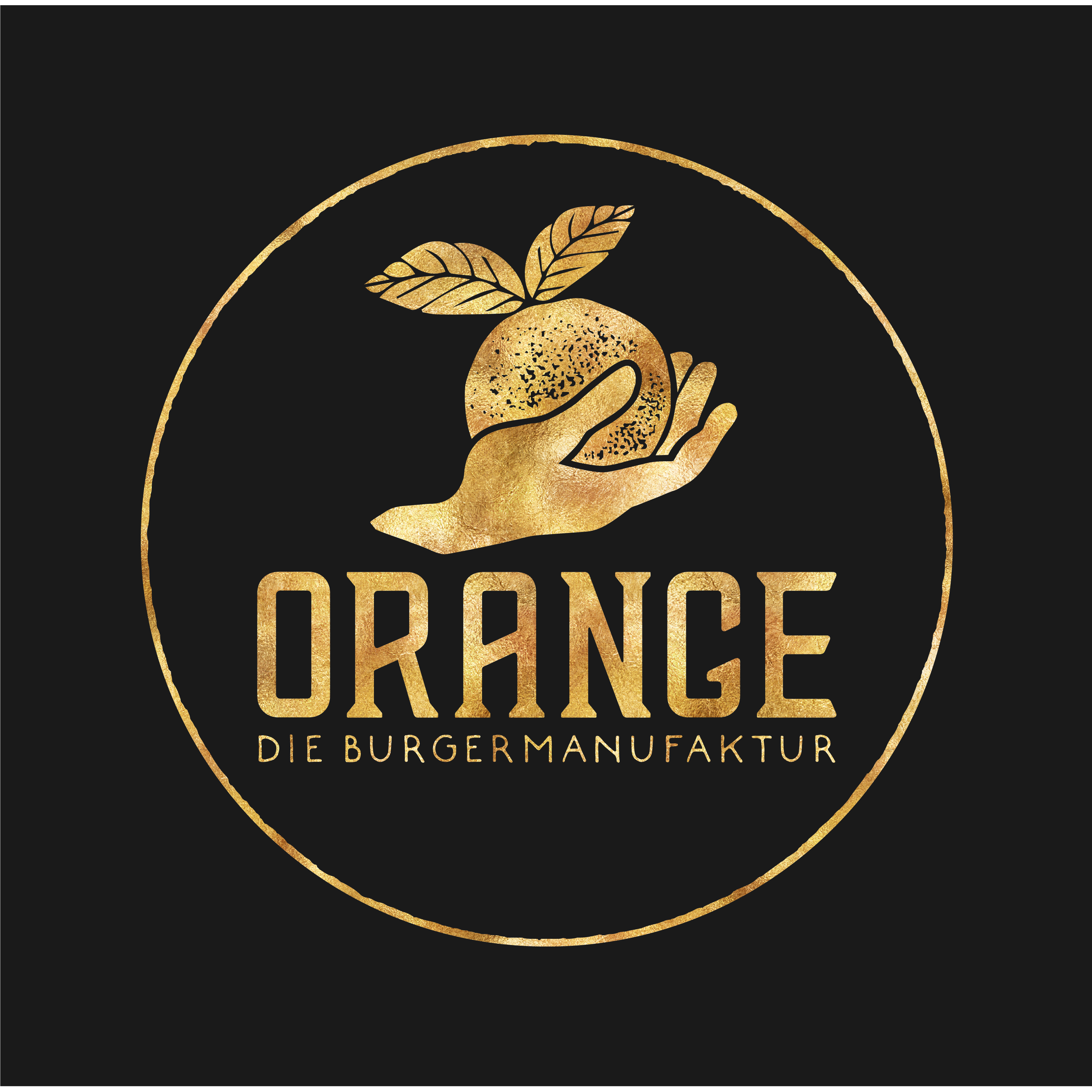 Logo Orange Die Burgermanufaktur