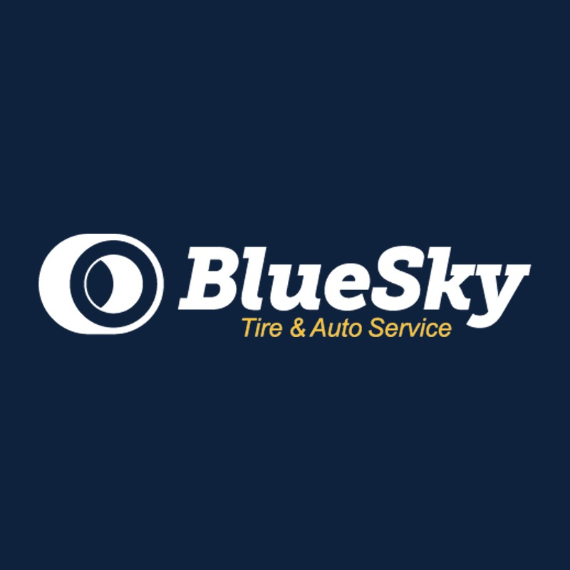 BlueSky Tire and Auto Service Logo