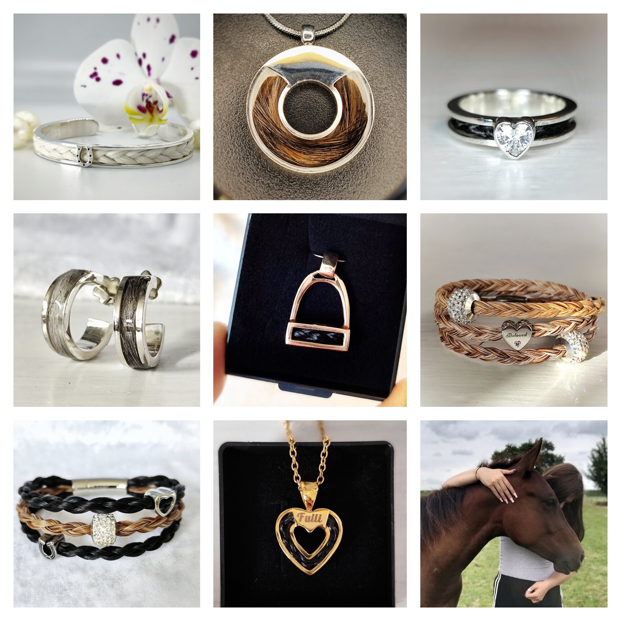 Bilder FlechtArt.Ruhr - Schmuck aus Pferdehaar