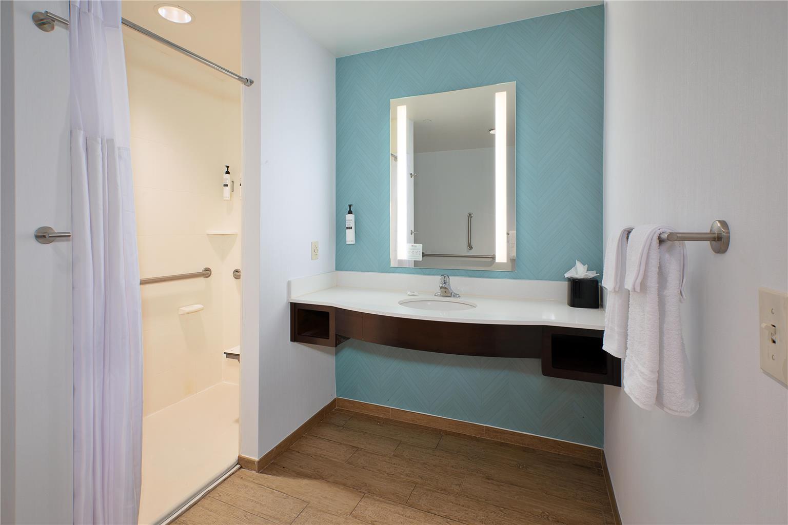 Guest room bath