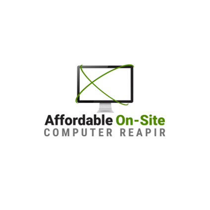 Affordable On-Site Computer Repair Logo