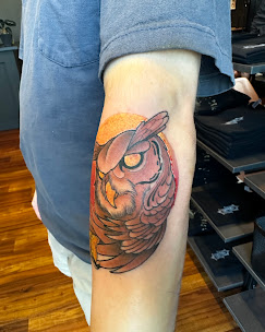 Branded Bear Tattoo Image