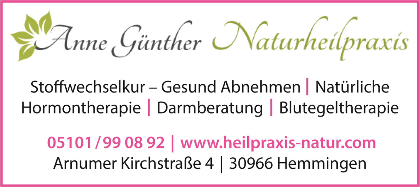 Naturheilpraxis Anne Günther in Hemmingen bei Hannover - Logo