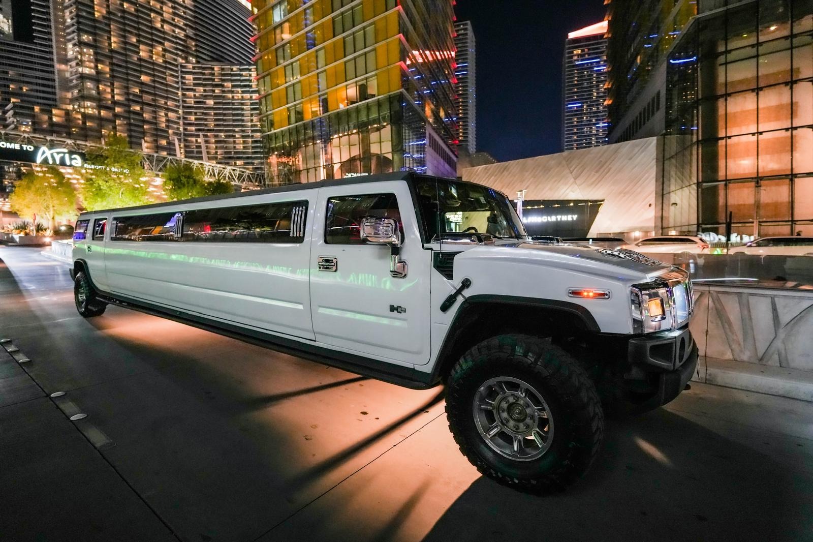 Las Vegas Party Bus 15 Passenger Stretch Hummer.