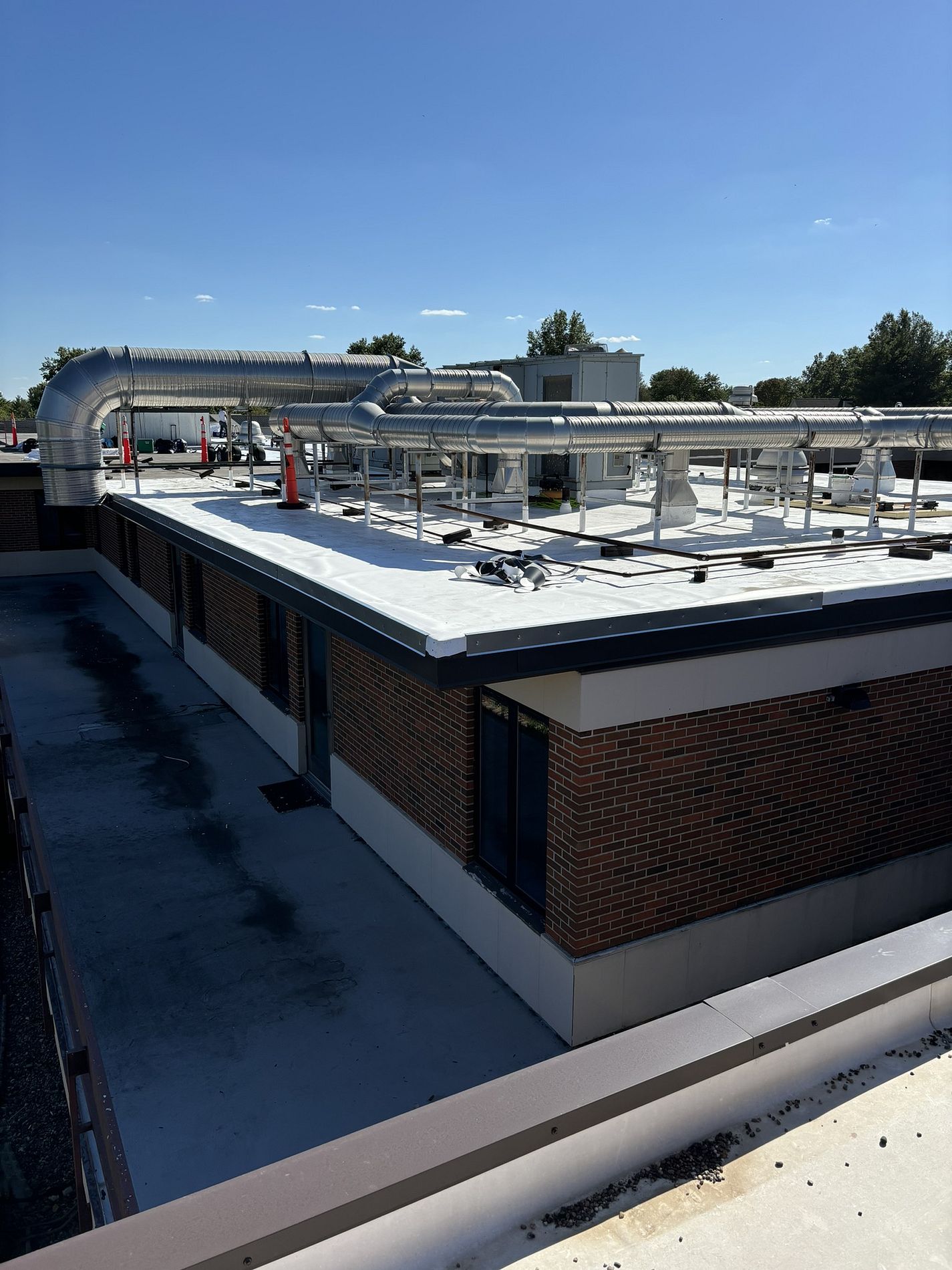 TPO Roof at L:ucas County Health | Chariton, IA