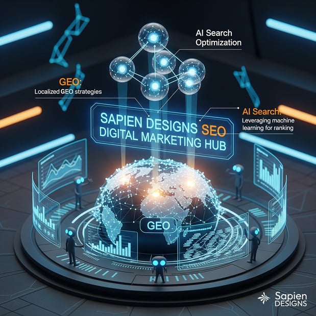Images Sapien Designs SEO digital marketing hub