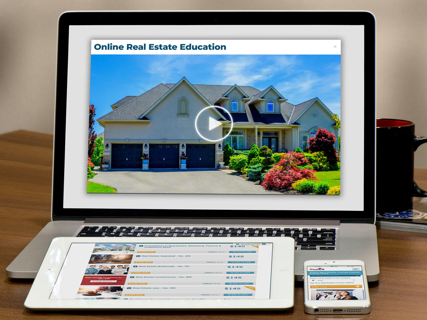 The most successful people use VanEd's Colorado real estate courses.