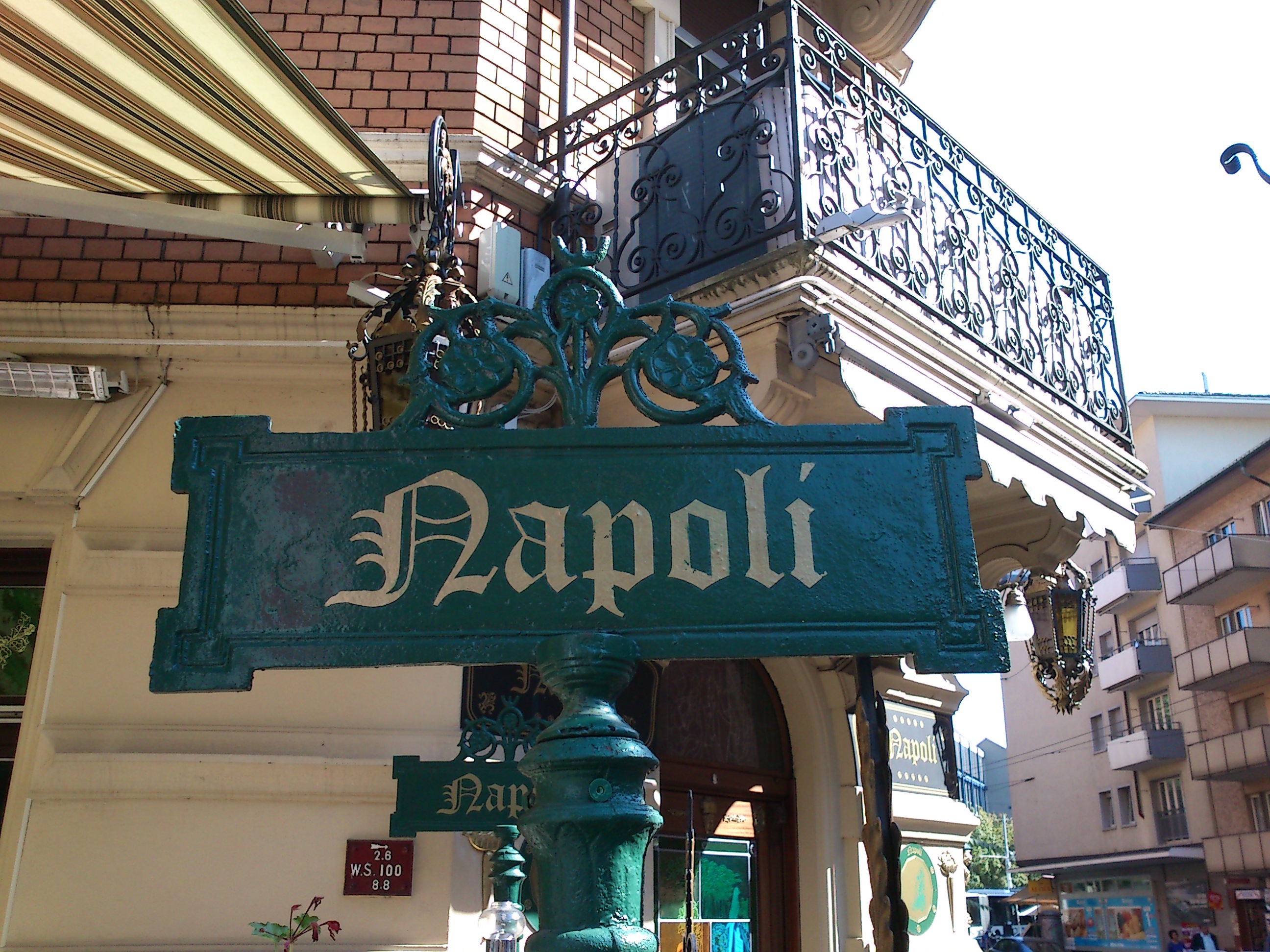 Ristorante Napoli, Sandstrasse 7 in Zürich