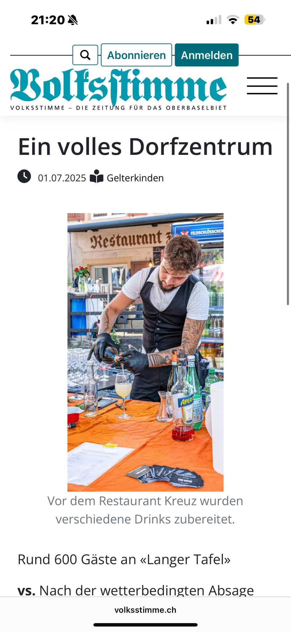 Bilder Restaurant zum Kreuz (Vari Sapori)