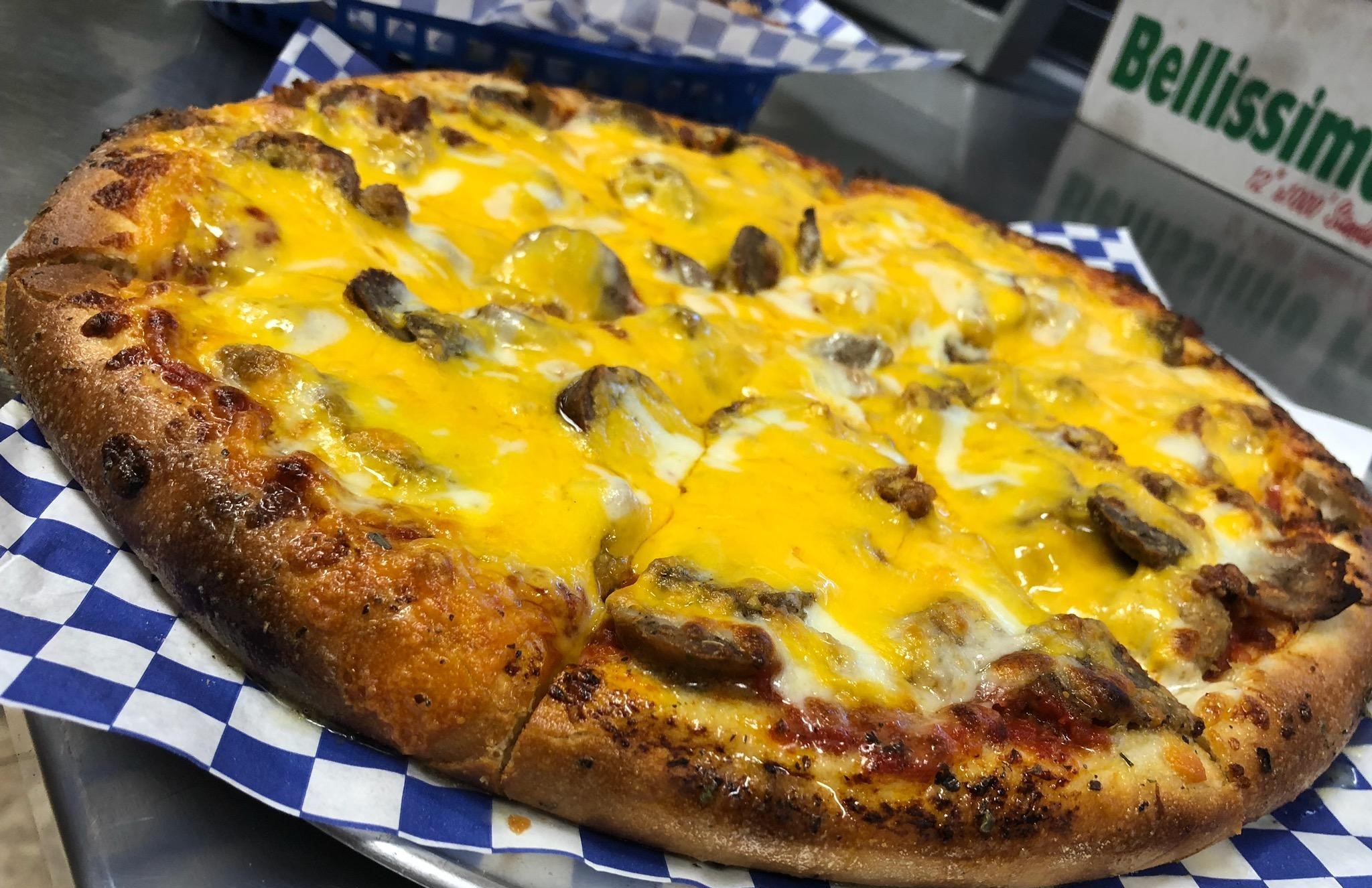 Specialty Sausagefest pizza!