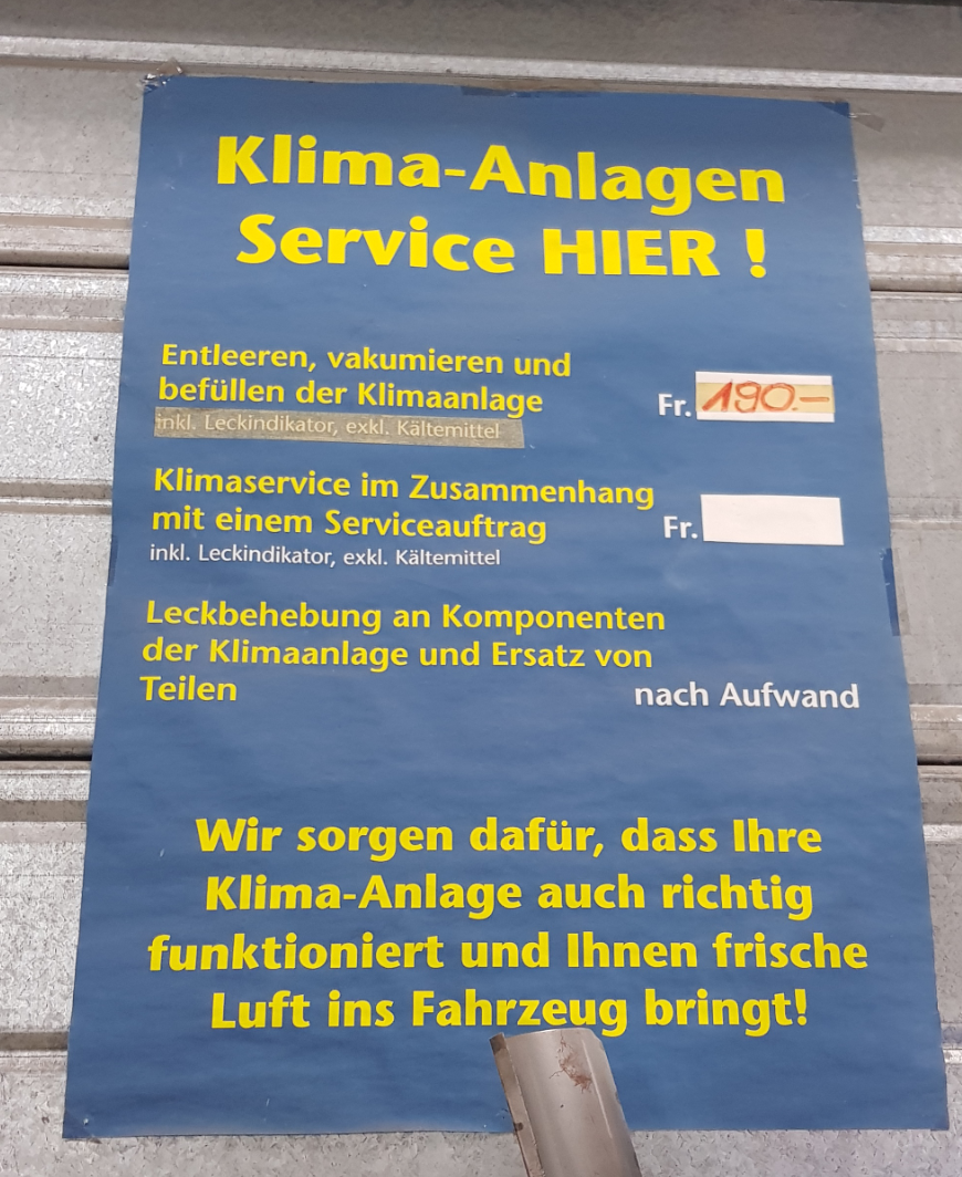 Carrosserie Zaugg, Kanalstrasse 17 in Lausen