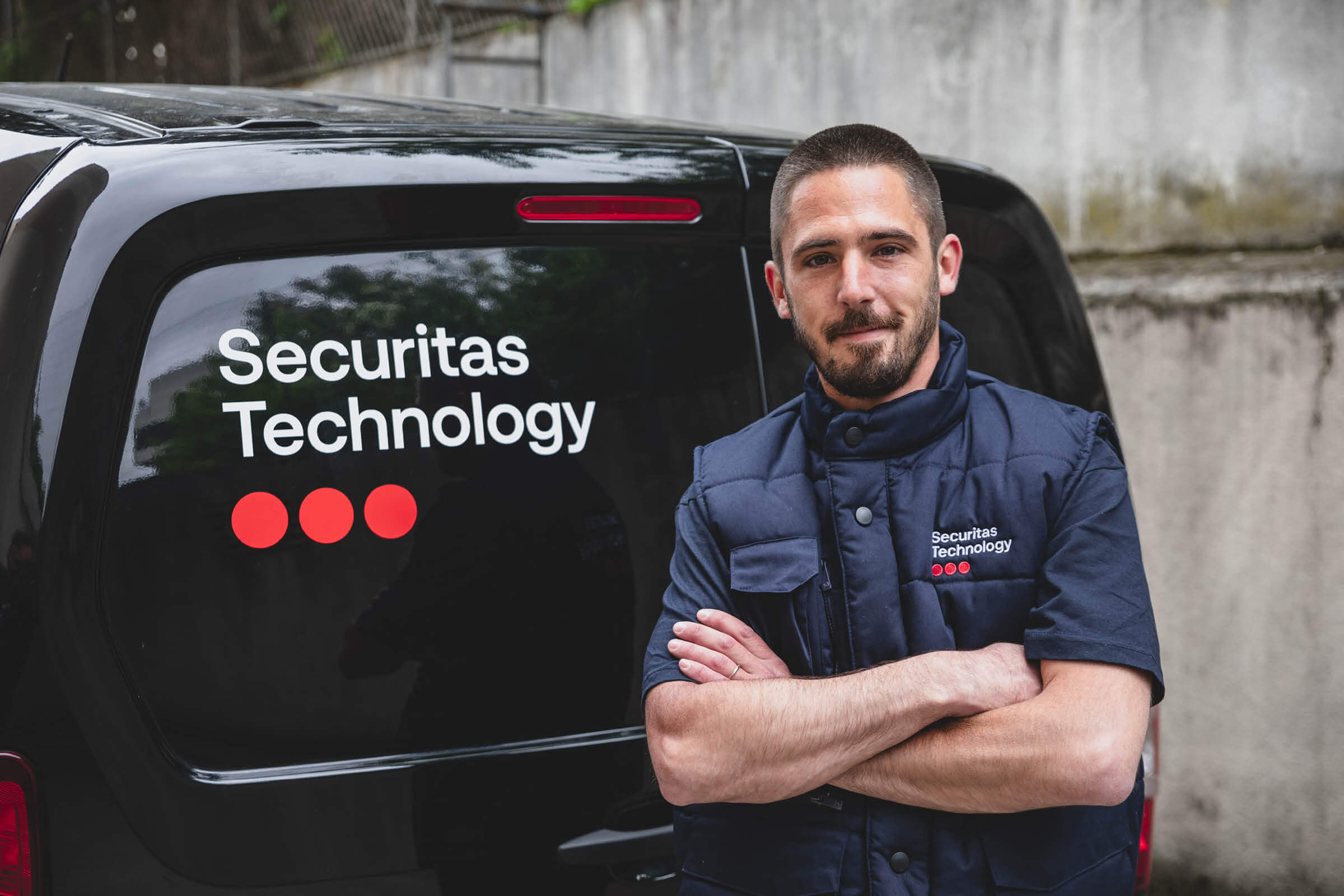 Sicherheitstechniker von Securitas Technology