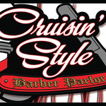 Cruisin' Style Barber Shop Logo
