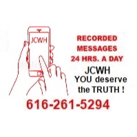Jehovah's ChristianWitness Help Hotline Logo Jehovah's Christian Witnesses Help Hotline Wyoming (616)261-5294