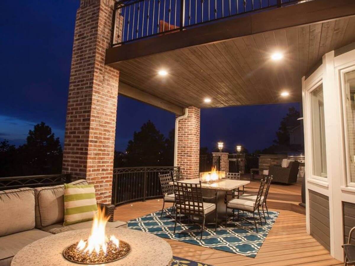low-maintenance deck