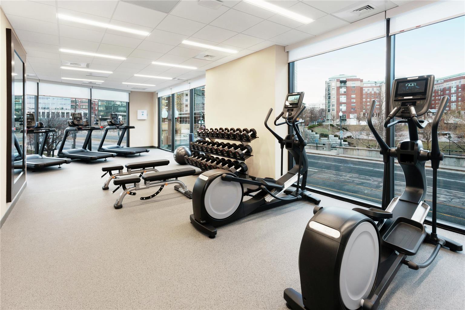 Health club  fitness center  gym