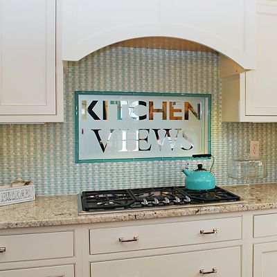 Kitchen Views Sign - Warwick Showroom