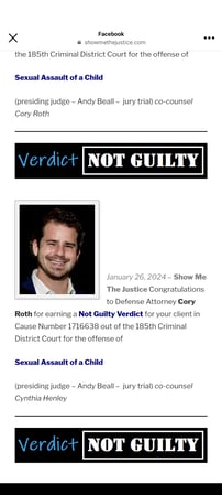 Images Cory Roth Law Office | Houston Criminal Defense Attorney