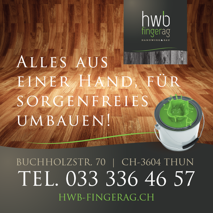 Bilder HWB-Finger AG