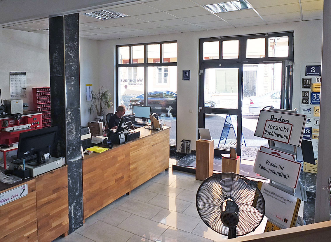 Werbehaus Karasek GmbH, Dalbergstr. 35 in Aschaffenburg