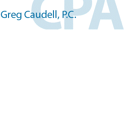 Greg Caudell, CPA Logo