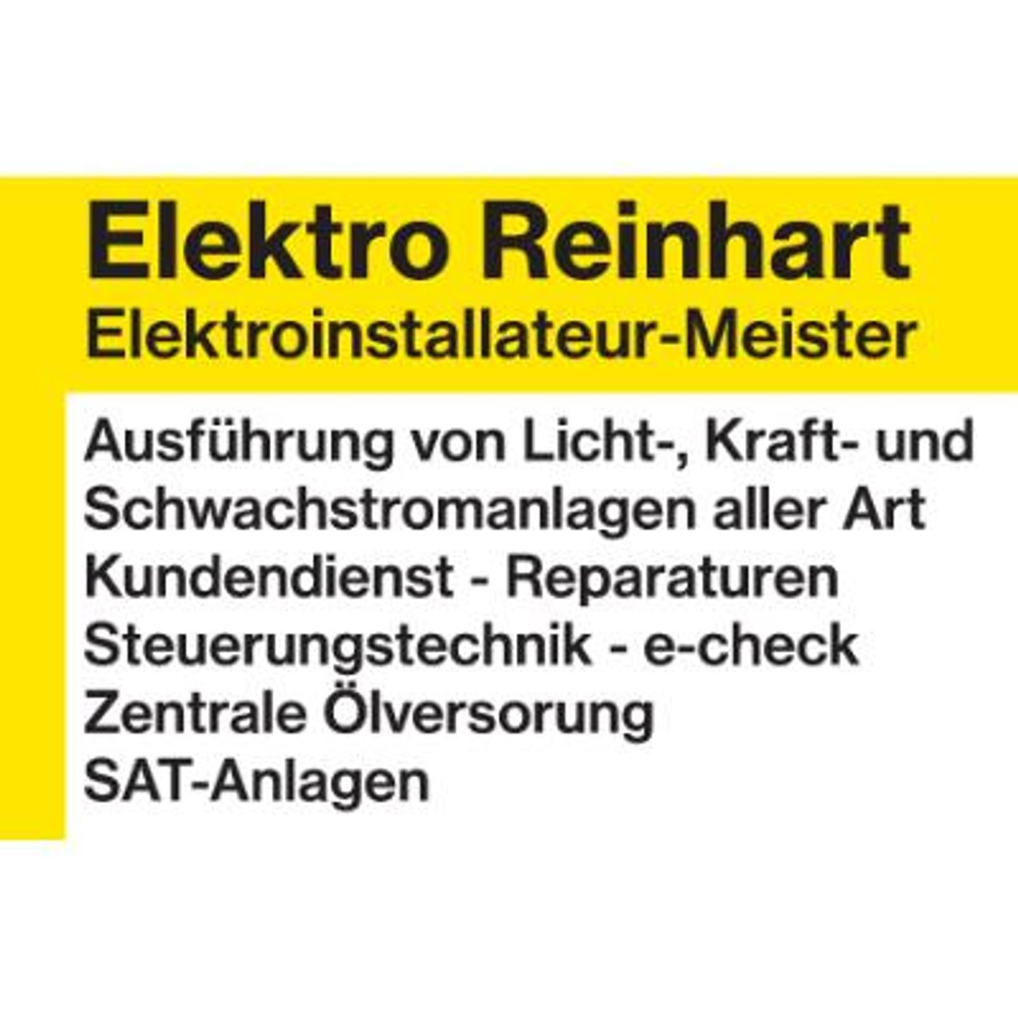 Elektro Reinhart in Bamberg