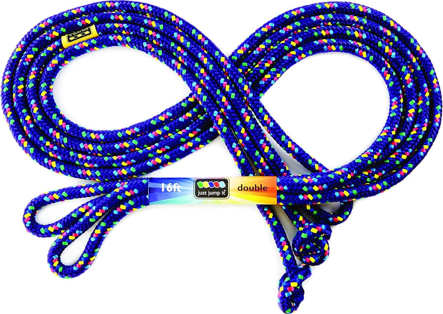The 16-foot Confetti Jump Rope at Kazoo Toys offers classic, battery-free fun for kids and adults. I 