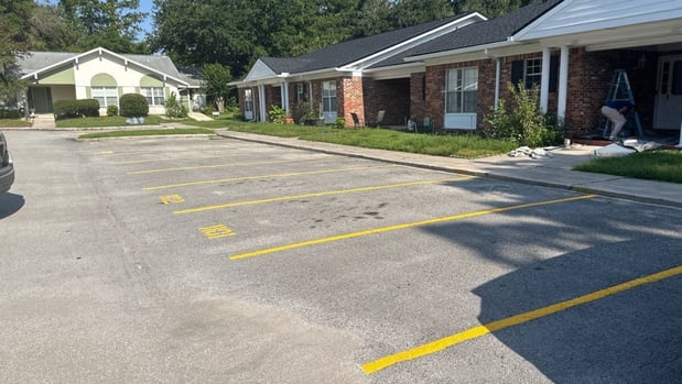 Images G-FORCE Parking Lot Striping of Jacksonville
